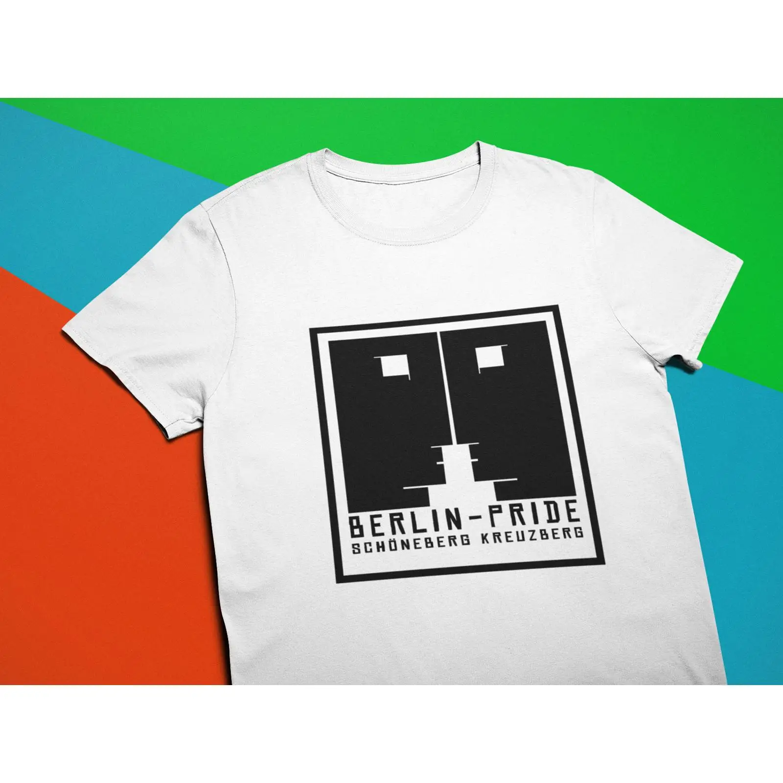 Vintage Fashion Berlin - Camiseta Berlin Pride Techno Gay Power