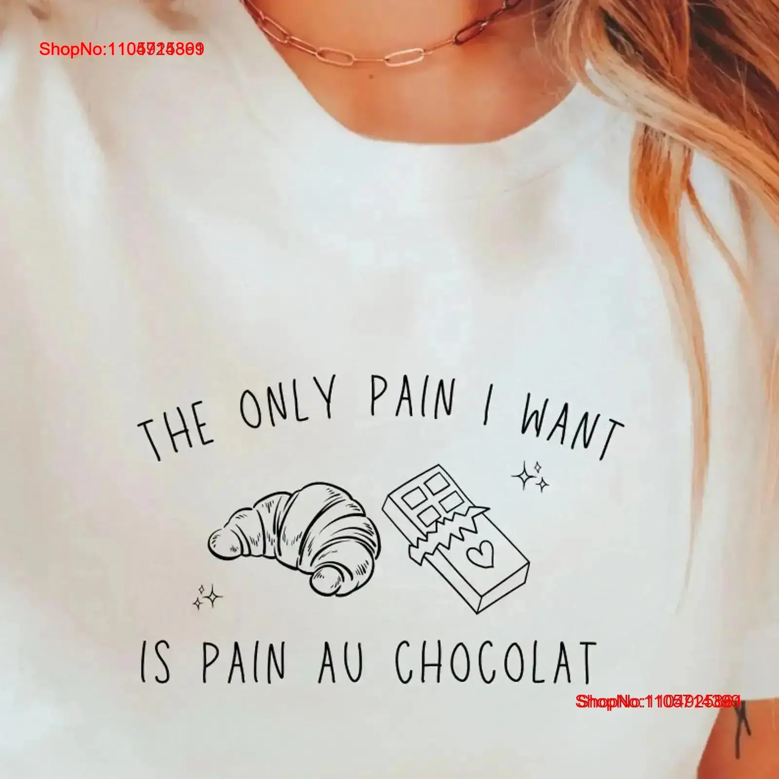 Vintage Fashion Pinterest - Camiseta Croissant: A única dor que