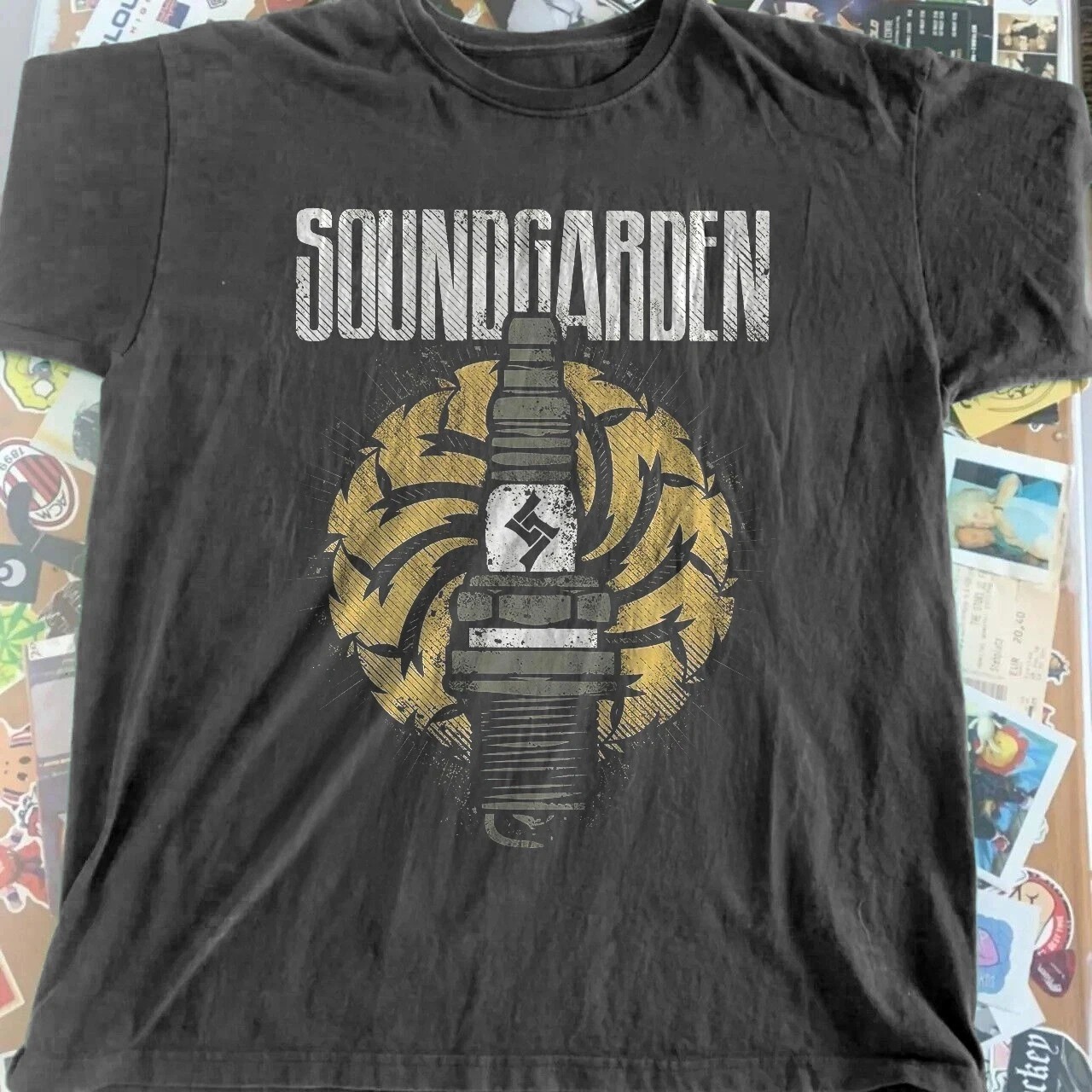 Vintage Fashion Posters For Sale - Camiseta Estampada Estilo Vintage Soundgarden Hot