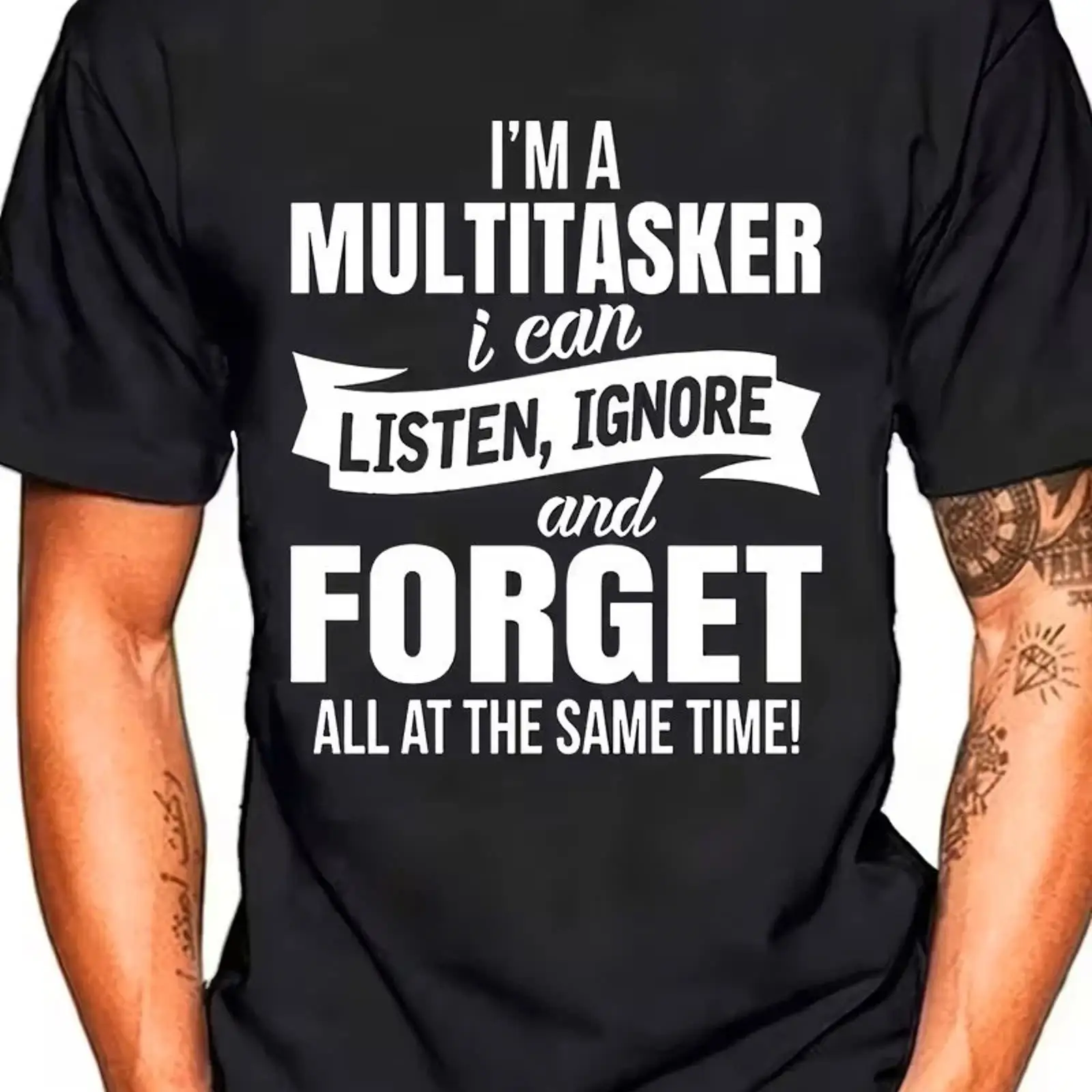 Vintage Fashion Herren - Camiseta masculina engraçada Sarkasmus I m