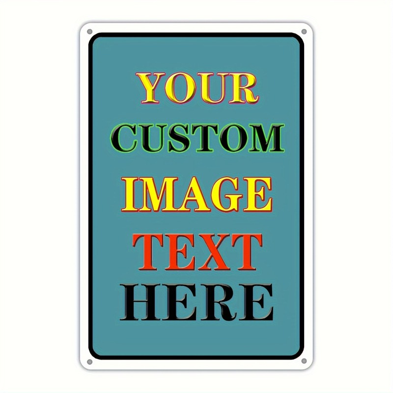 Vintage Fashion Plates - Placa de Ferro Retangular Personalizada com