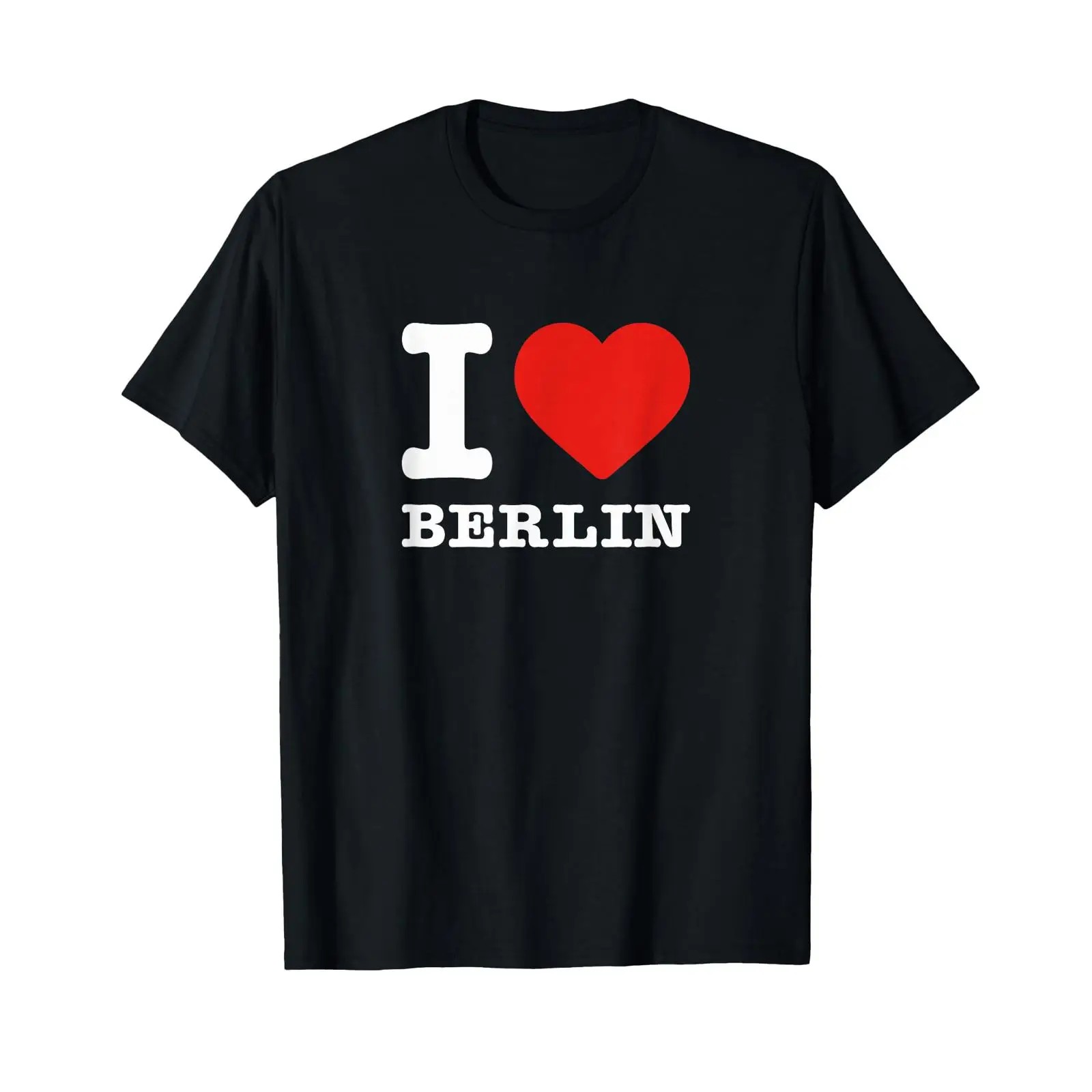 Vintage Fashion Berlin - Camiseta com estampa 'I Love Berlin'