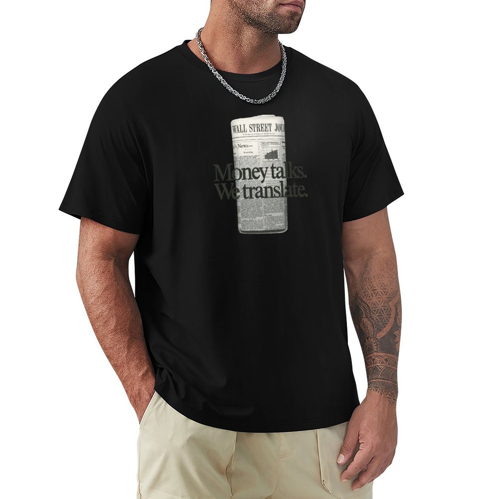 Vintage Fashion Journal - Camiseta Vintage do Wall Street Journal,