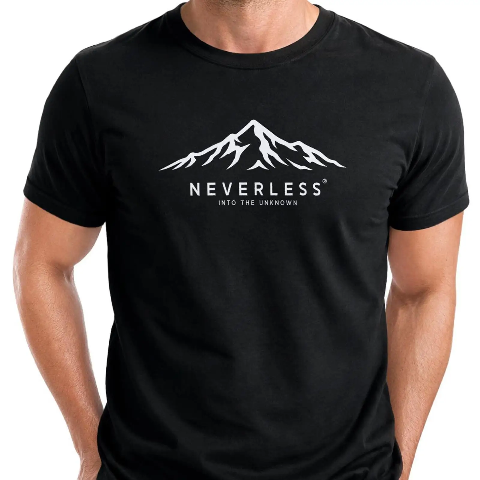 Vintage Fashion Herren - Camiseta Neverless Estampada Masculina com Design