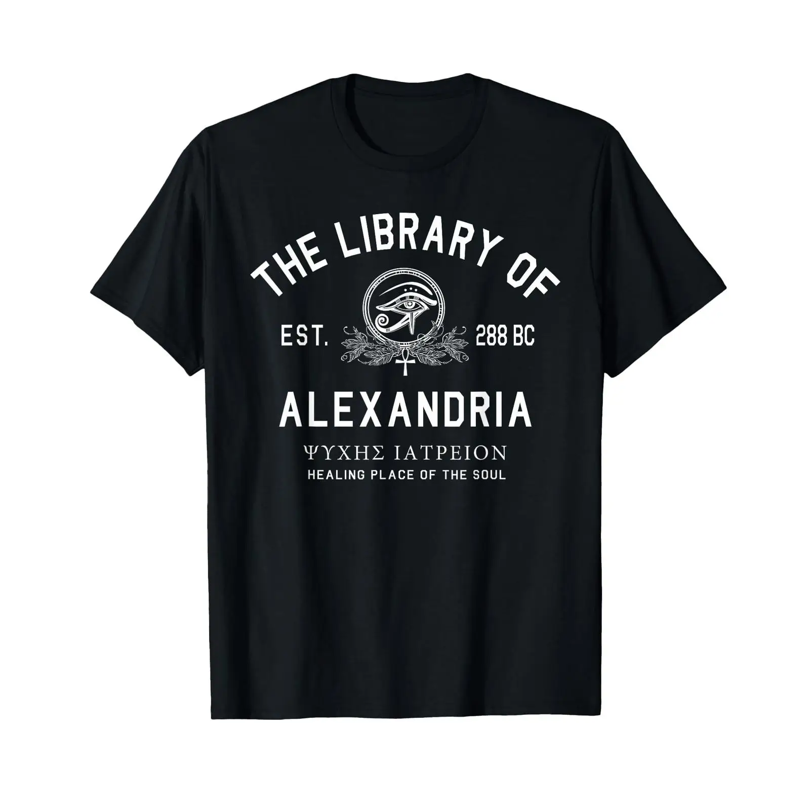 Vintage Fashion Library - Camiseta Vintage da Biblioteca de Alexandria,