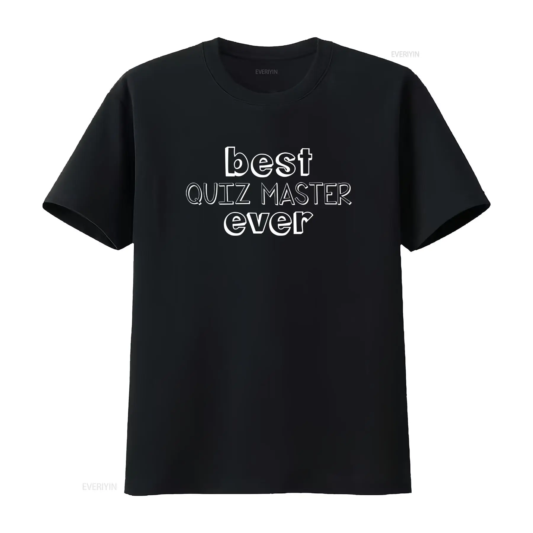 Vintage Fashion Quiz - Camiseta Masculina Best Quiz Master Ever