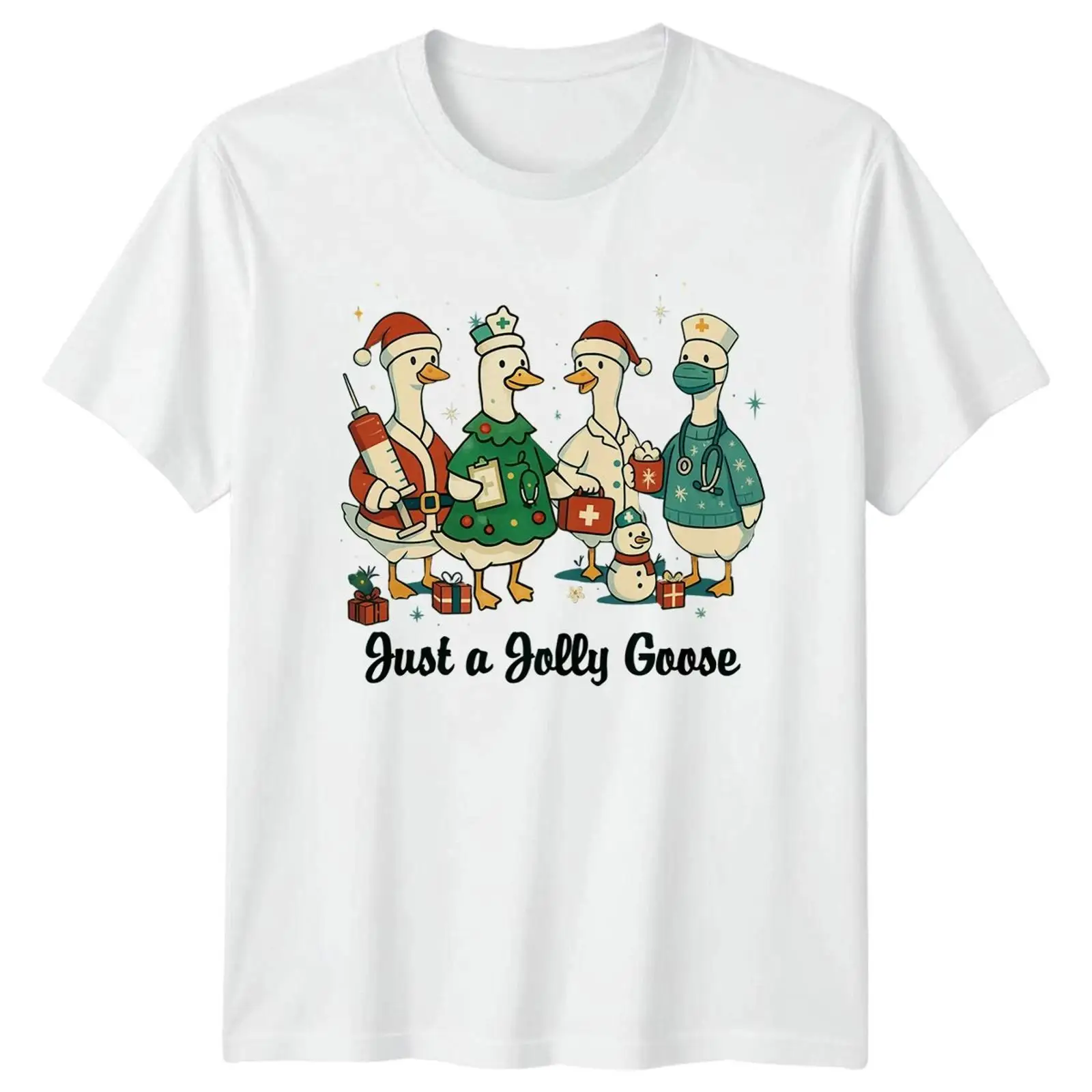 Vintage Fashion Herren - Camiseta Just A Jolly Goose Healthcare