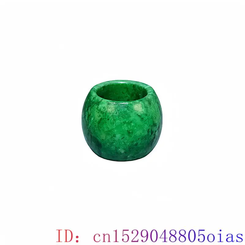 Anéis de Jade Verdes para Mulh - Vintage Fashion Rings avaliação e preço