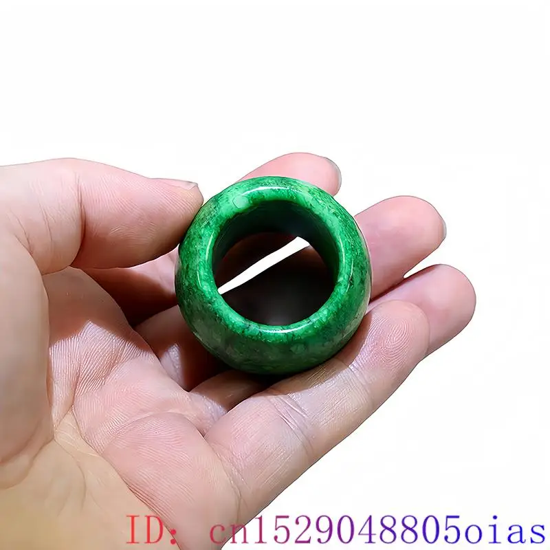 Anéis de Jade Verdes para Mulh - Vintage Fashion Rings avaliação e preço