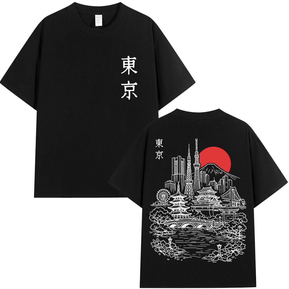 Camiseta Gráfica de Viagem Est - Vintage Fashion In Tokyo avaliação e preço