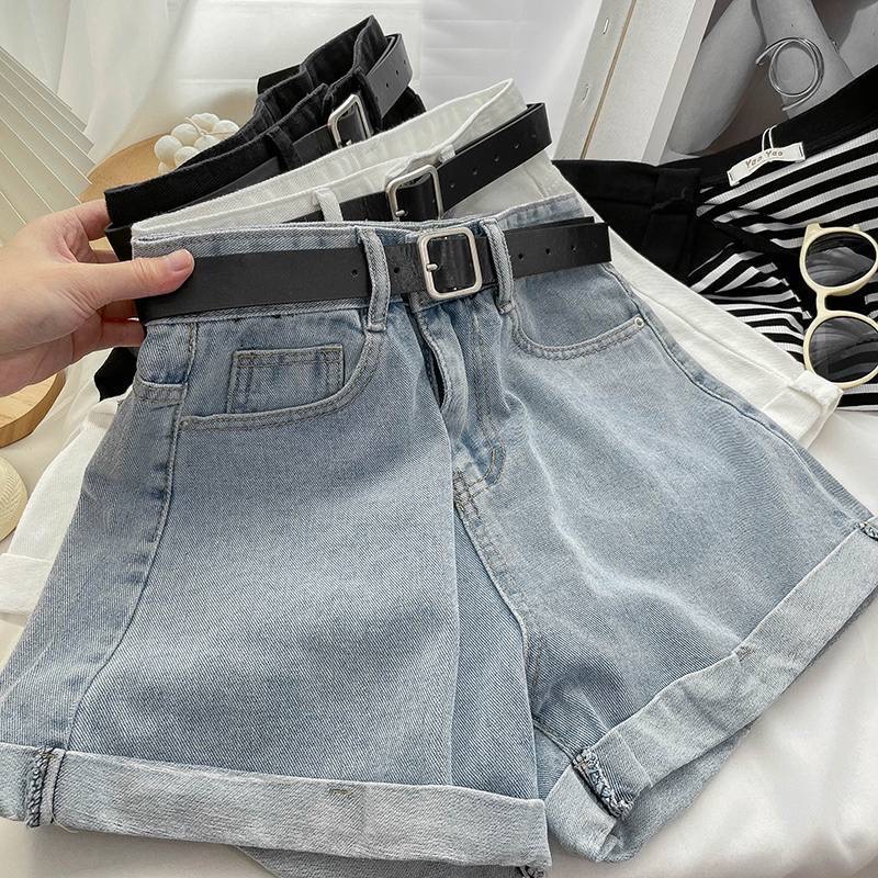 Mulheres verão midi shorts sai - Denim Skirt Midi Vintage avaliação e preço