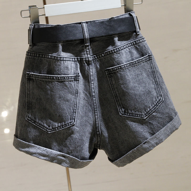 Mulheres verão midi shorts sai - Denim Skirt Midi Vintage avaliação e preço