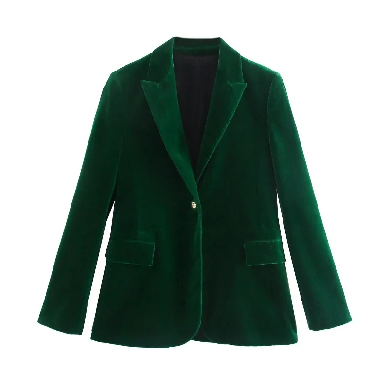 Elegante veludo feminino blaze - Velvet Blazer Vintage avaliação e preço