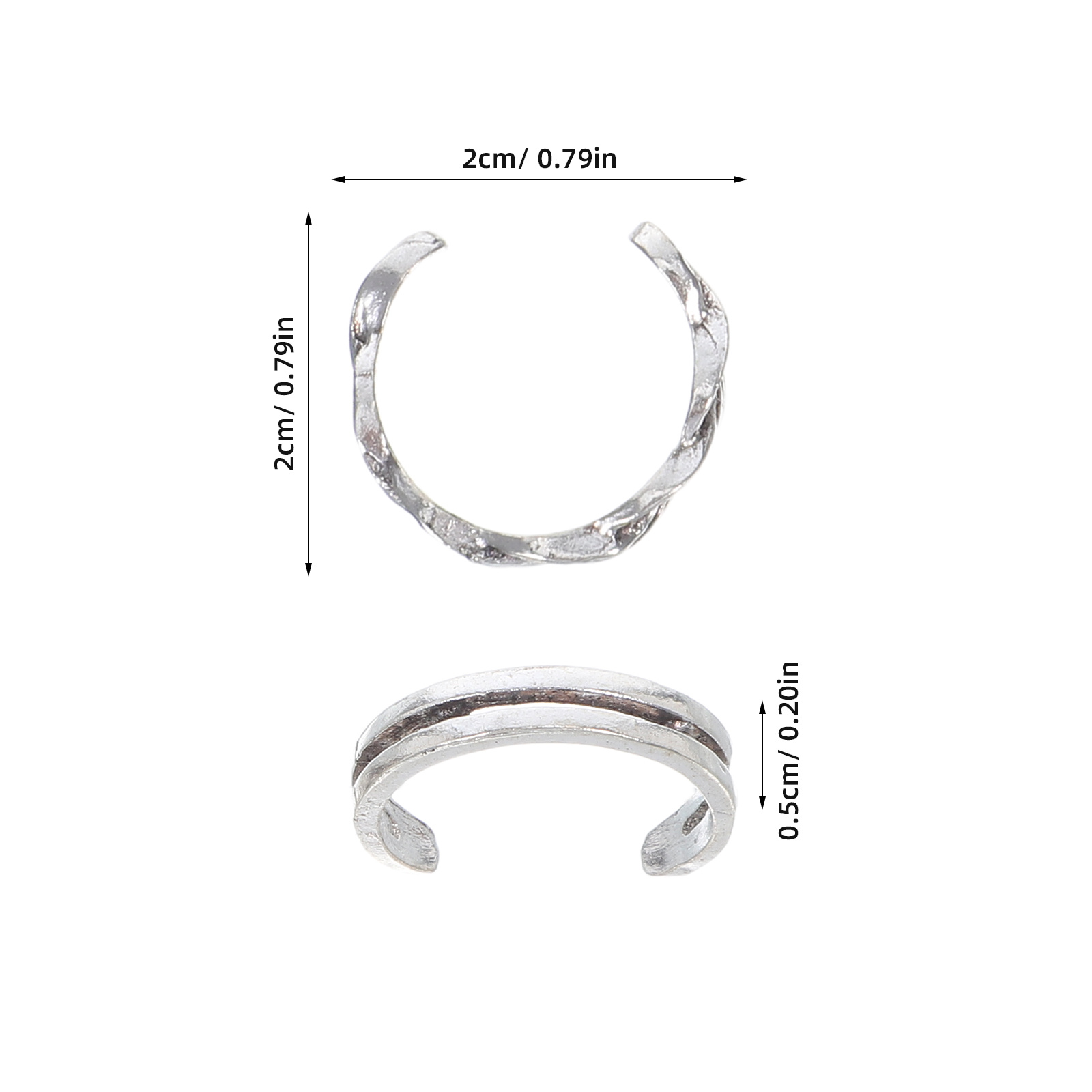 12pçs conjunto de anéis de ded - Vintage Fashion Rings avaliação e preço