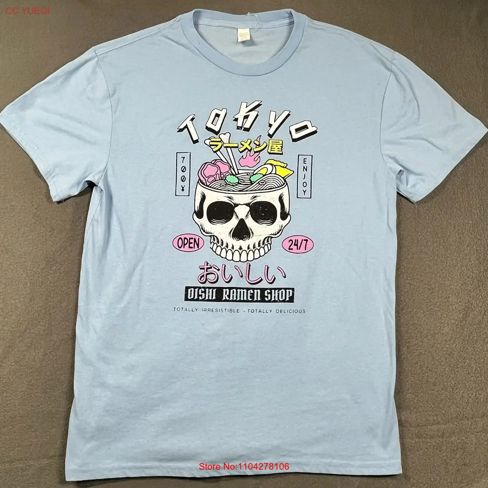 Camiseta Tokyo Oishi Ramen Sho - Vintage Fashion In Tokyo avaliação e preço