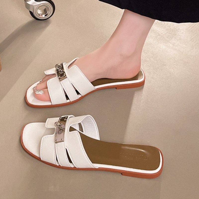 Chinelo Feminino Quadrado de D - Vintage Fashion Aesthetic avaliação e preço