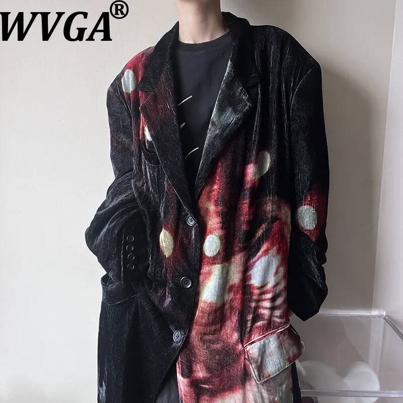 Casaco Longo Masculino de Velu - Velvet Blazer Vintage avaliação e preço