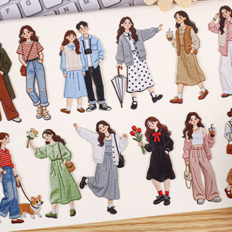 Pacote de Adesivos Vintage Fas - Vintage Fashion Journal avaliação e preço