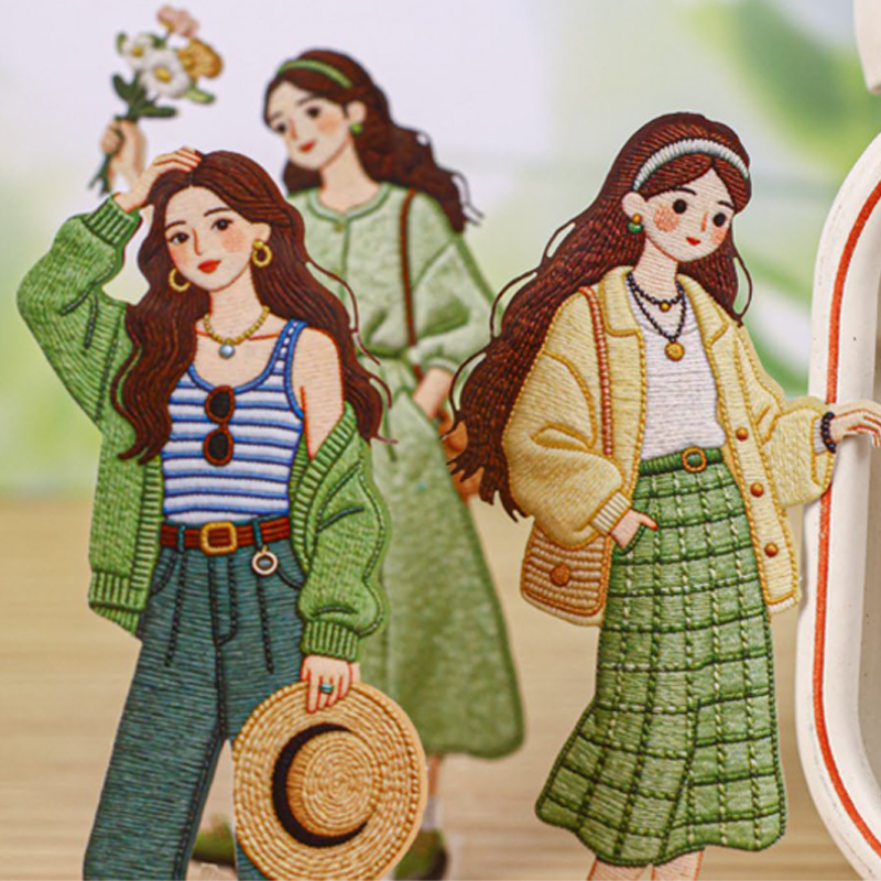 Pacote de Adesivos Vintage Fas - Vintage Fashion Journal avaliação e preço