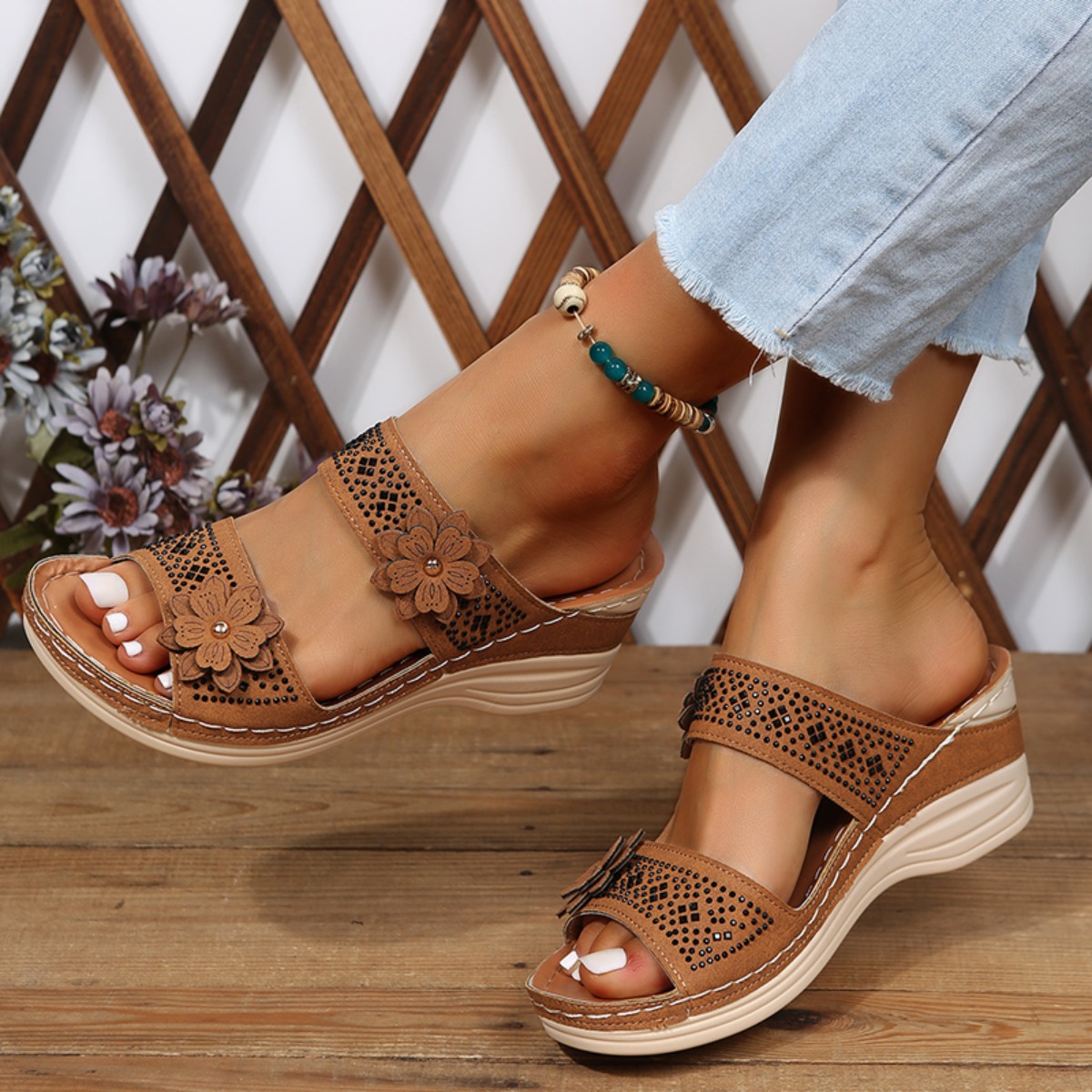 Novas Sandálias de Verão Femin - Vintage Fashion Aesthetic avaliação e preço