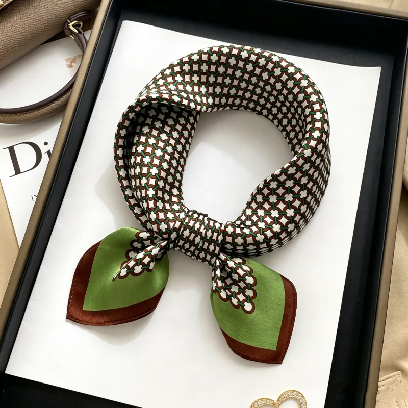 Lenço de Seda Vintage com Esta - Vintage Fashion Rings avaliação e preço